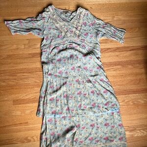 April Cornell Delicate Floral Dress M/L